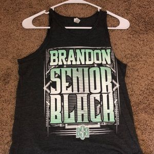COPY - Brandon senior black tank